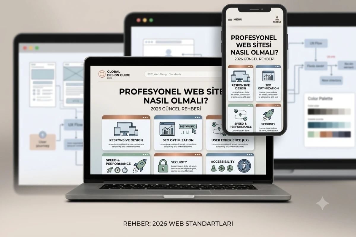 Profesyonel Web Sitesi Nasıl Olmalı? 2026 Güncel Rehberi