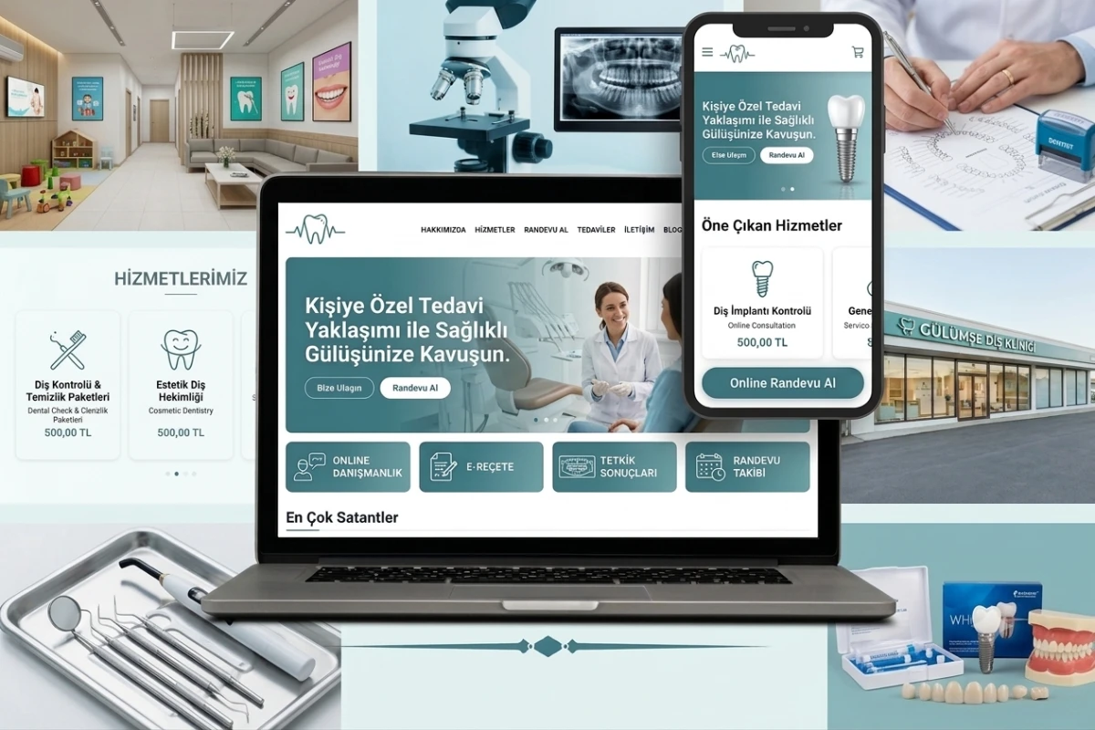 Diş Kliniği Web Sitesi
