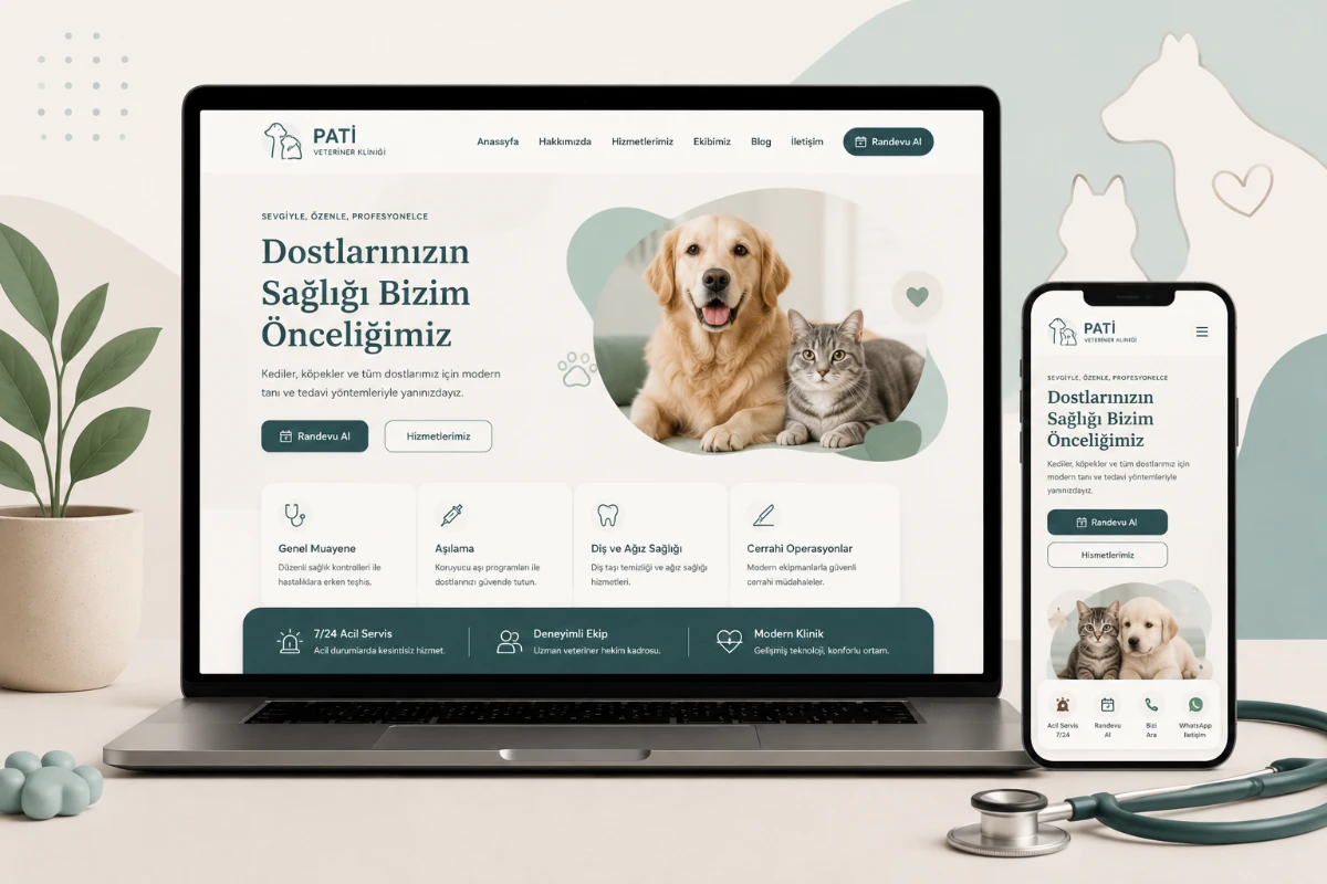 Veteriner Web Sitesi