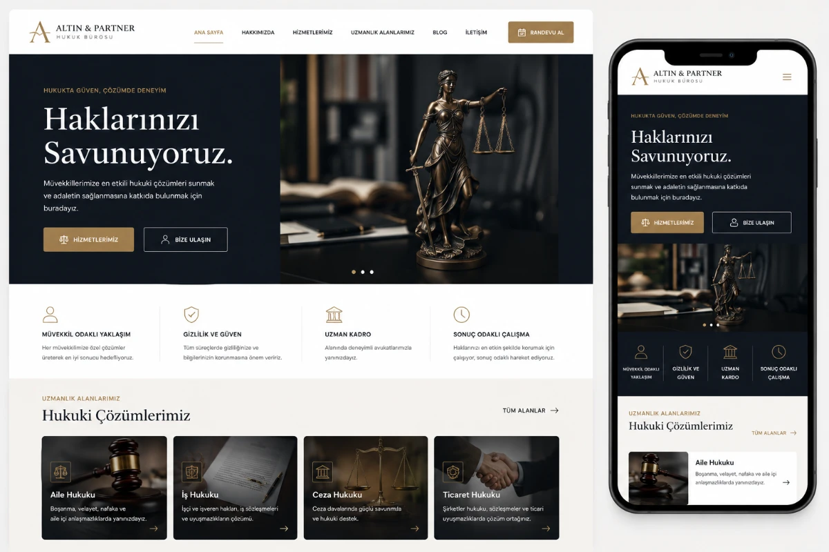 Avukat Web Sitesi