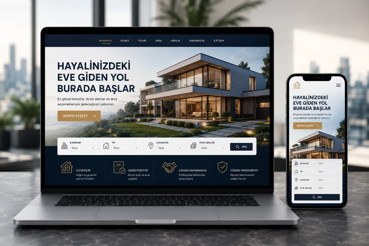 Emlak Web Sitesi