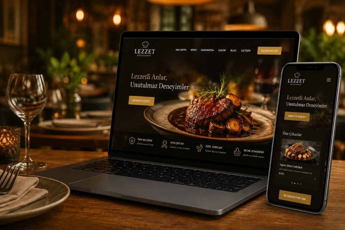 Restoran Web Sitesi