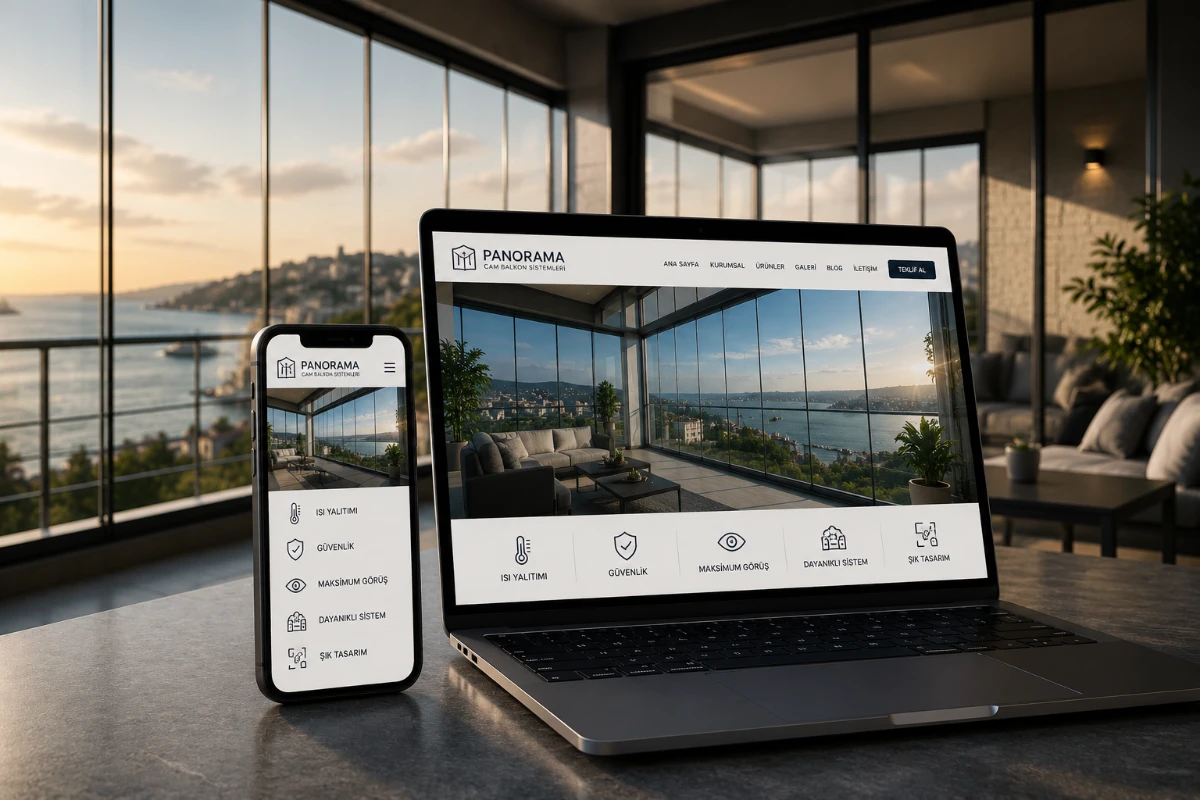 Cam Balkon Firması Web Sitesi