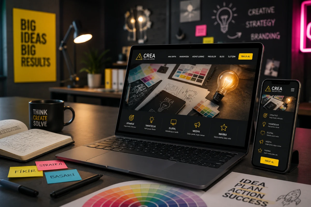 Reklam Ajansı Web Sitesi